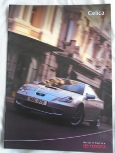 Toyota Celica range brochure Oct 2000 - Picture 1 of 1