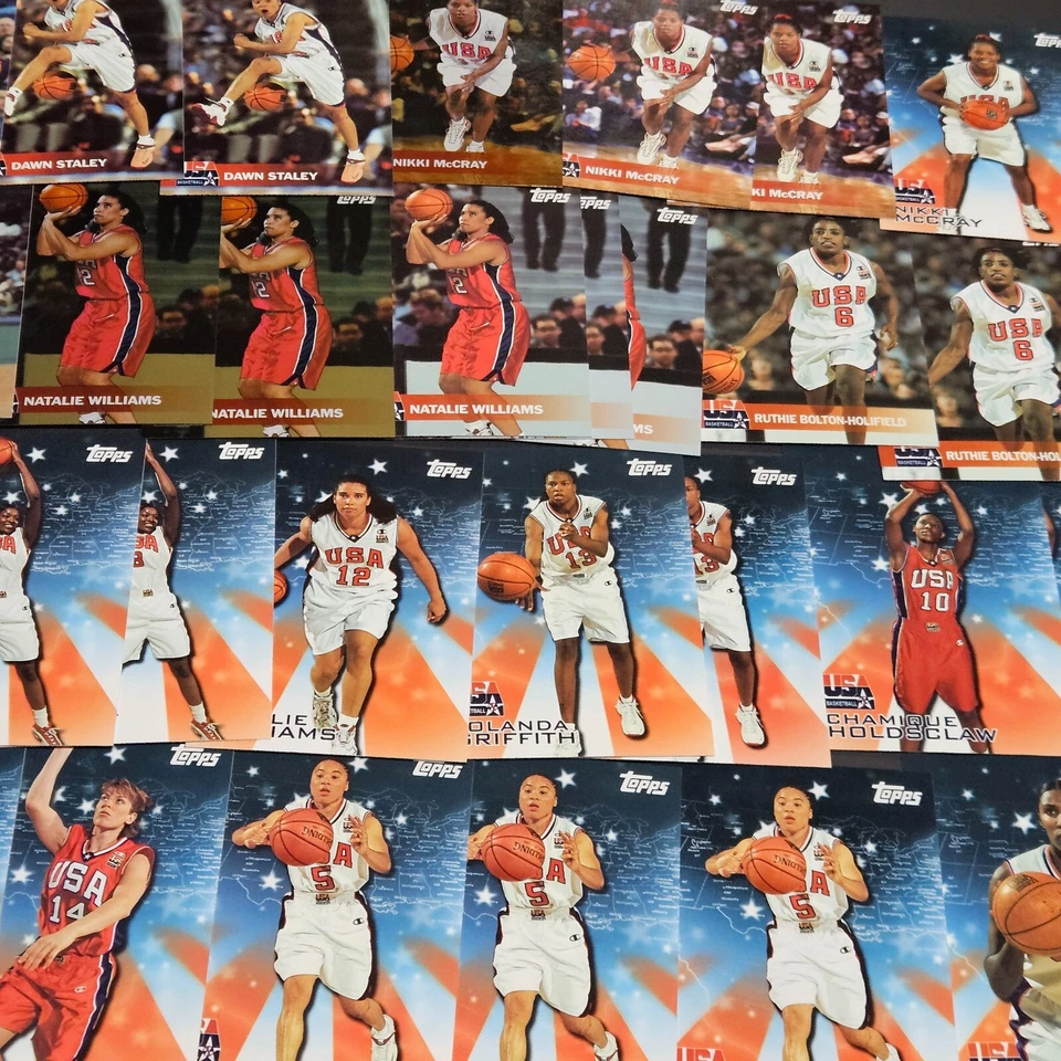 2000 TOPPS TEAM USA WOMENS BASKETBALL YOU PICK SEE SCANS .99 UNLIMITED SHIPPING - Image 1 of 1
