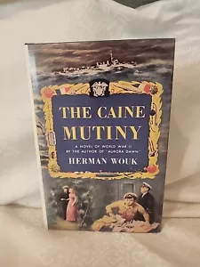 The Caine Mutiny Herman Wouk First Edition Library Facsimile Edition HC/DJ - Imagen 1 de 7