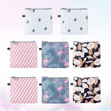 Borsa di stoccaggio 8pcs Borsa per tovaglioli sanitari alla chiusura con