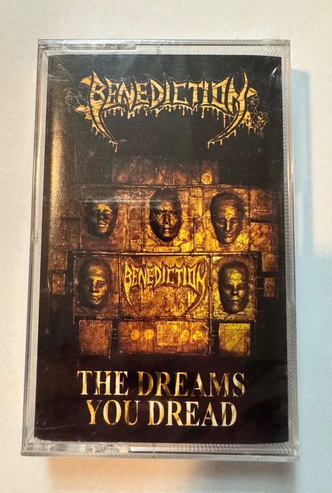 Кассета Benediction The Dreams You Dread дэт-метал 1995 Nuclear Blast ЗАПЕЧАТАННАЯ - Изображение 1 из 4