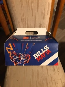 Buffalo Bills Mafia Box McDonald Promoción Edición Limitada Caja Buffalo Área Comida - Imagen 1 de 6