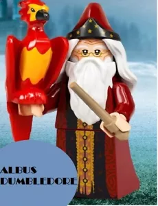 LEGO Harry Potter Series 2 Minifigure HP Albus Dumbledore Fawkes #2 SEALED NEW - Picture 1 of 2