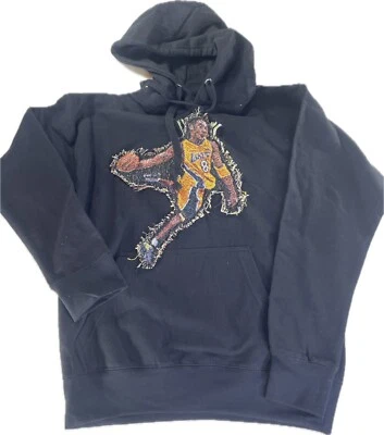 Sudadera con capucha negra Kobe Bryant para hombre talla mediana nueva sin etiquetas Foto 1 de 4