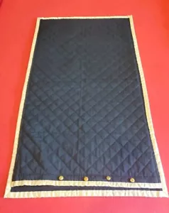 Lauren Ralph Lauren CHARLESTON Negro Acolchado Talla King Almohada Falsa - Imagen 1 de 7
