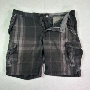 Calvin Klein Herren Cargo Shorts Gr. 40 grau kariert Fallschirmjäger Taschen - Bild 1 von 11