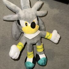 Sonic The Hedgehog 11'' Silver Plush With Suction Cup Stuffed Animal