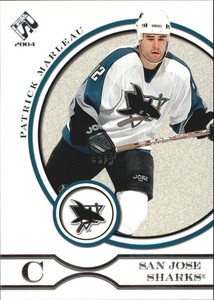 2003-04 (SHARKS) Private Stock Reserve Retail #90 Patrick Marleau