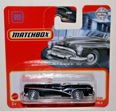 Matchbox MBX 83/100 - 1953 BUICK SKYLARK CONVERTIBLE - NEGRO Foto 1 de 2