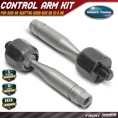 2x Extremo de barra de amarre interior delantero para Audi A6 Quattro 2005-2011 S6 2010-2011 A6 Foto 1 de 4