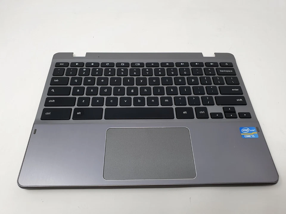 Samsung Chromebook 550C XE550C22 Keyboard Palmrest Touchpad UK Layout Genuine - Image 1 of 4