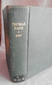 THOMAS PAINE: PROPHET UND MÄRTYRER DER DEMOKRATIE von Mary Agnes Best 1927, HC GC - Bild 1 von 13