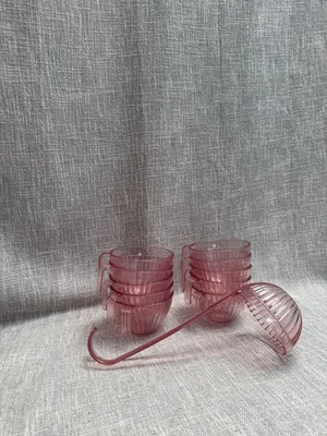 (10) Replacement Cups Ladle Pink Rival Dazzle Light Up  Fountain BF250 Cups Only - Image 1 of 4