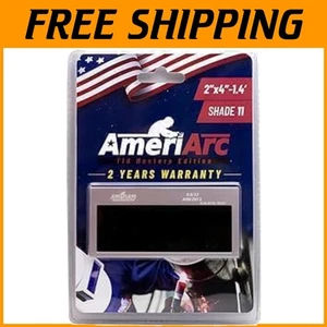 Lente de soldadura avanzada de oscurecimiento automático teñido de azul 2x4 - rendimiento de sombra 11 - Imagen 1 de 9