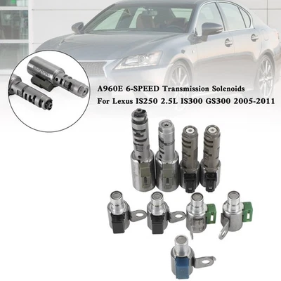A960E 6-SPEED Transmission Solenoids For Lexus IS250 2.5L IS300 GS300 2005-2011 Foto 1 de 4