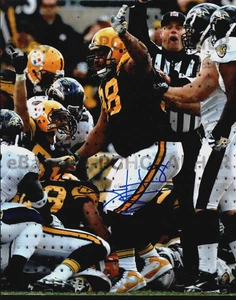 CASEY HAMPTON AUTOGRAFATO FIRMATO 8x10 - Texas Longhorns - Pittsburgh Steelers - Foto 1 di 1