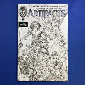 Artifacts #1 Hastings Retailer Pencil Art Variant Cover Top Cow Productions 2010 - Picture 1 of 3