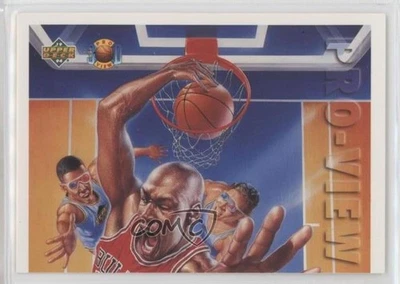 1993-94 Upper Deck Pro View 3D Checklist #1 Michael Jordan #109 HOF - Image 1 of 2