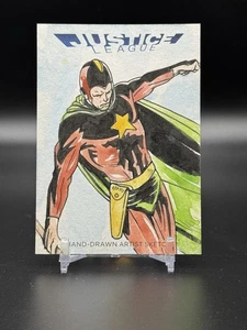 2016 Cryptozoic DC Comics Justice League Starman Künstler Skizze 1/1 - Bild 1 von 2