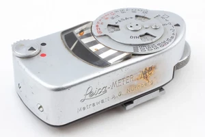 Meter Works [Exc+5] Leica Leitz Meter MC medidor de luz cromado para M3 de Japón - Imagen 1 de 8