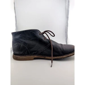 UGG Homme Bottes Chukka Chaussures Cuir Marron Foncé Cheville Taille 13 Décontracté Hipster - Photo 1/11