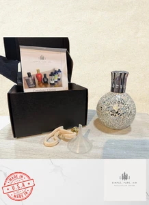 Simple Pure Air Mosaic Silver - lampada catalitica pulizia aria stile Berger - Foto 1 di 3