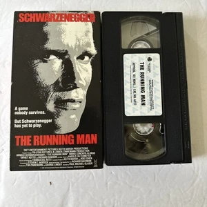 The Running Man VHS - Video Tape PAL Arnold Schwarzenegger Action Movie 80s - Picture 1 of 5