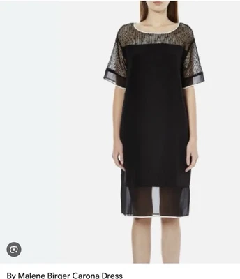 Vestido Vaina By Malene Birger Carona Negro Seda - EU 34 / US 4 Foto 1 de 4
