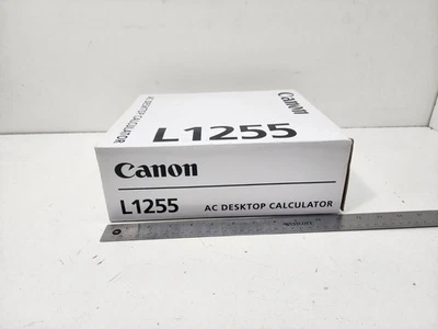 Canon AC Desktop Calculator L1255 - Image 1 of 4