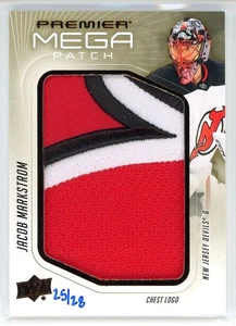 2024-25 UD PREMIER JACOB MARKSTROM MEGA PATCH #25/28 DEVILS G20 - Picture 1 of 2