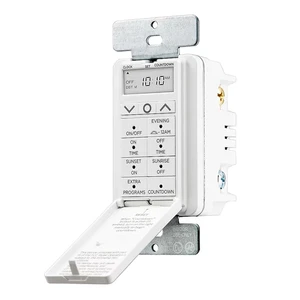 ⚡️Utilitech SunSmart 7-Day In-wall Digital Timer #5474545 White Boxed/Retail - Picture 1 of 1