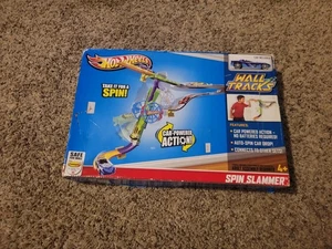 RARE Hot Wheels Wall Tracks Spin Slammer And Extras - Picture 1 of 9