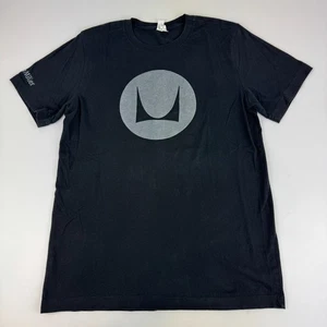 Herman Miller Mens Size M Black T Shirt Logo Made in USA - Picture 1 of 7