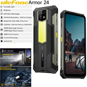 Ulefone Armor 24 Rugged Phones 6.78" 24GB+256GB 1000LM Versatile Light 22000mAh - Picture 1 of 14