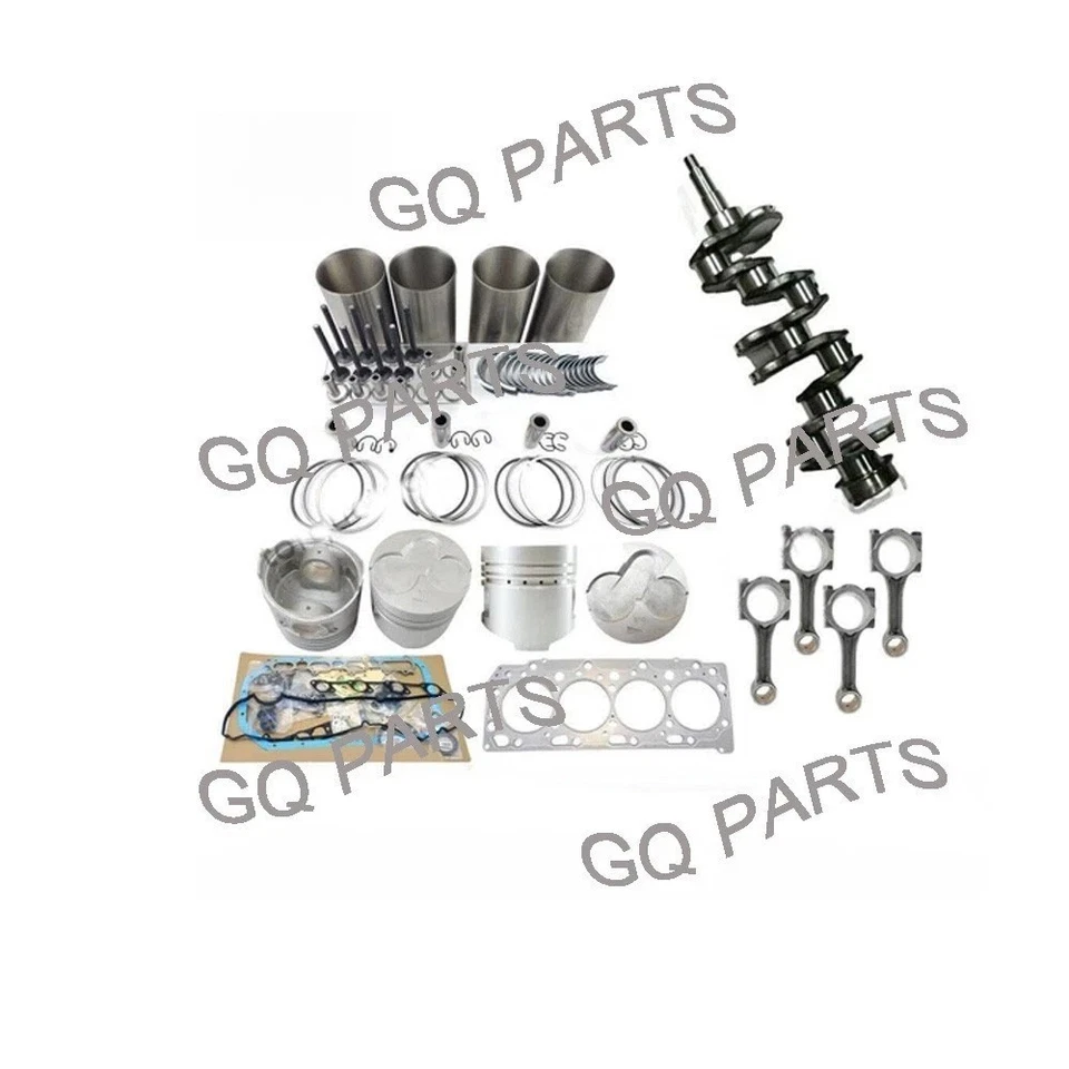 Overhaul Rebuild Kit+crankshaft+connecting rod For Mitsubishi 4D56 4D56T Engine Foto 1 de 1