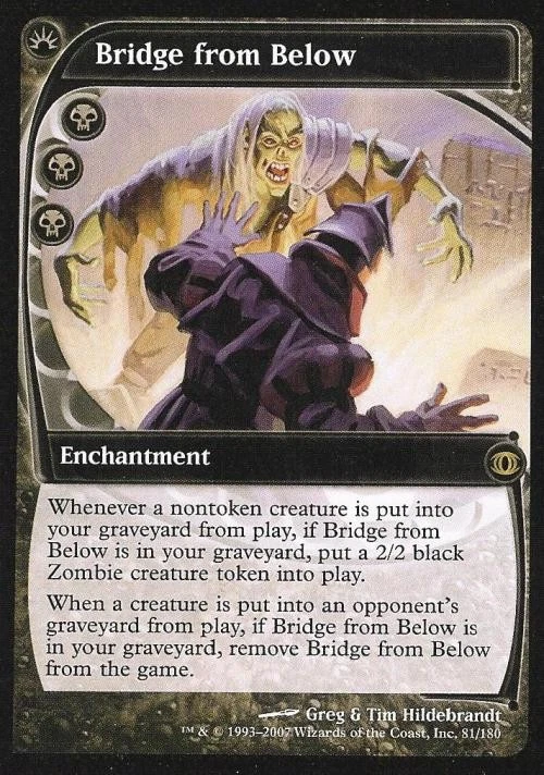 MTG English Bridge from Below NM Foil Futuresight - Image 1 of 1