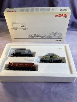 Märklin H0 47909 автомобильный набор винтажный грузовой набор из трех новый в коробке - Изображение 1 из 4