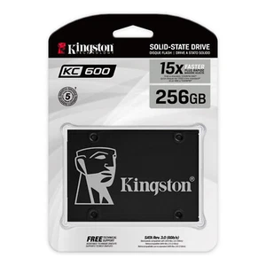 Kingston KC600 2.5 " SSD Hard Drive SATA 256GB 512GB 1024GB 2048GB - Picture 1 of 13