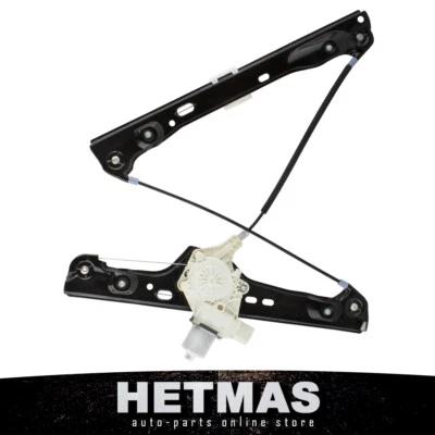 Front Left Window Regulator w/ Motor For BMW 3 Series E90 E91 06-12 51337140587 - Image 1 of 4