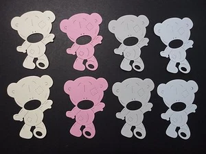 Teddy Bear Die Cut - Pkt 8 - Picture 1 of 1