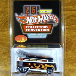 Hot Wheels RLC 26th Collectors Convention VW Volkswagen Drag Bus 303/2000 White - Picture 1 of 3