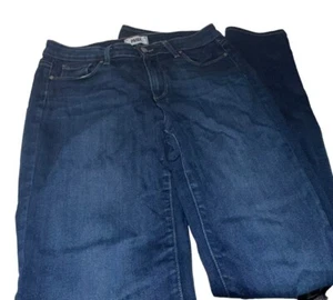 Paige Skyline Skinny Jeans Mid Rise Blue Denim Size 30 Dark Wash - Picture 1 of 8