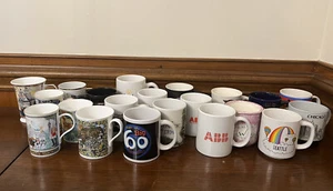 Lot Of 23 Collectible Mugs USA England Brand Cups - Picture 1 of 11
