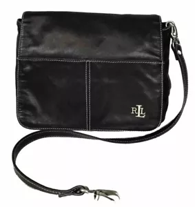 Lauren Ralph Lauren Women’s Hand Held Shoulder Bag & Black Packable Purse - Picture 1 of 9