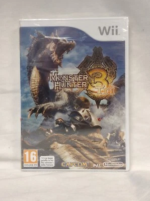 Wii Monster Hunter 3: Tri DELETED TITLE /Wii Game NEW - sealed - Image 1 of 2