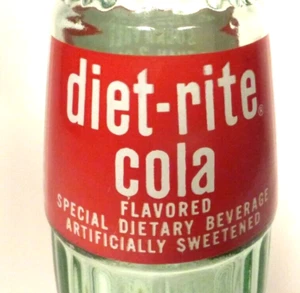 BOTELLA DE REFRESCO ACL vintage - dieta-rito cola "king size" - 10 oz ACL - Imagen 1 de 3