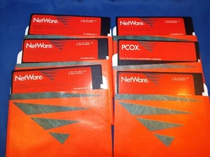 NetWare Novell 5.25 Floppy Disk Set 3270 Workstation Software - Picture 1 of 6