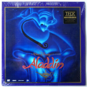 Walt Disney "Aladdin" New Sealed Family Adventure THX Letterbox Laserdisc Movie
