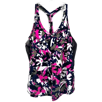 LULULEMON Women's Size 4* Fast Lane Singlet in Pop Cut Boom Juice Multi Tank Top - Image 1 of 4