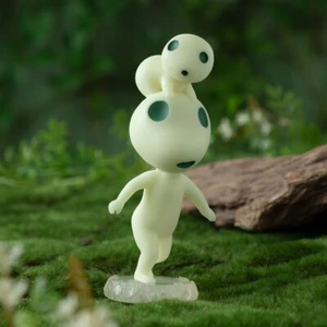 Studio Ghibli Prinzessin Mononoke Kodama Figur Forest Spirit Glow in The Dark - Bild 1 von 15